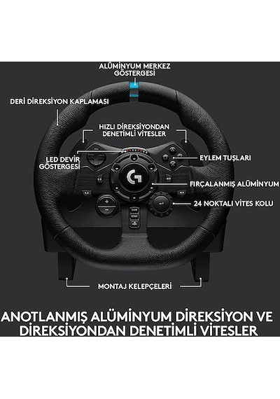 Logıtech G G923 Driving Force  Xbox-Pc Yarış Direksiyonu