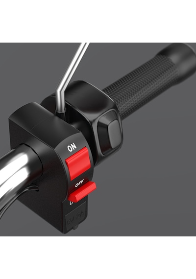 Motosiklet & Scooter Çift Fonksiyonlu Açma/kapama Anahtarı + 5v 2a Hızlı Usb Şarj Soketi