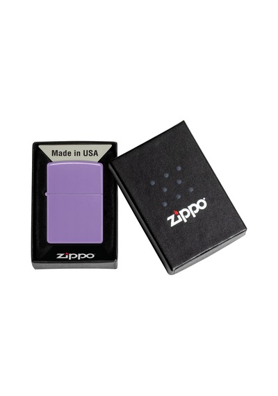 Zippo Classic Smokey Lavender - Küllü Lavanta Dizayn Çakmak