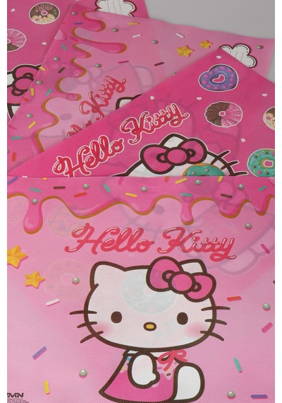 X Dekomus Lisanslı Hello Kitty 4 Adet Beslenme Örtüsü Diğer
