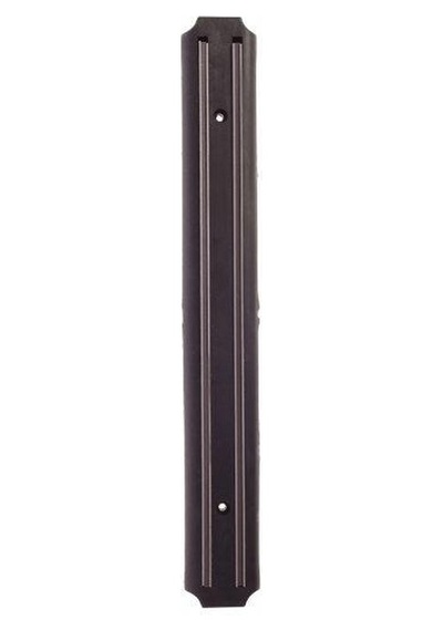 Mıknatıslı Bıçak Askısı Kepçe Tutucu Mıknatıs Askılığı 33 Cm Siyah