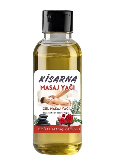Relaks Masaj Yağı Vücut Kayganlaştirici Islaklık Veren Yağ 50 Ml Gül Aromalı Ve 50 Ml Jojaba Ar