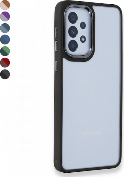 Samsung Uyumlu Galaxy A53 Kılıf Luna Lens Kamera Çerçeveli Silikon Kapak