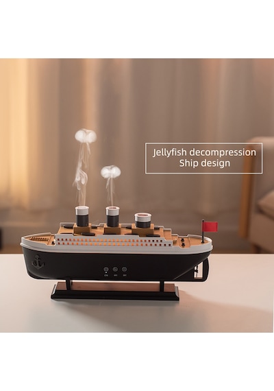 Gemi Buhar Makinası Humidifer Difüzör Çocuk Ve Bebek Odaları İçin Hava Nemlendirici
