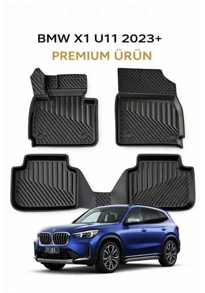Bmw X1 U11 2023+ Uyumlu 3d Oto Paspas Premium