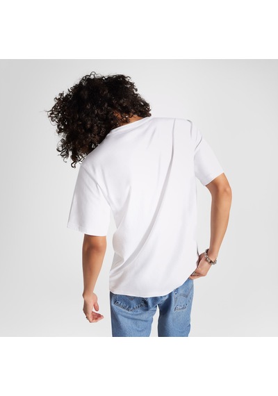 Converse Distorted Erkek Beyaz T-shirt