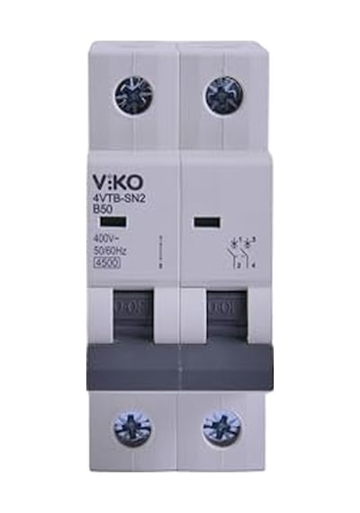 Sigorta 4 5ka B Tipi 2 Kutup 50a