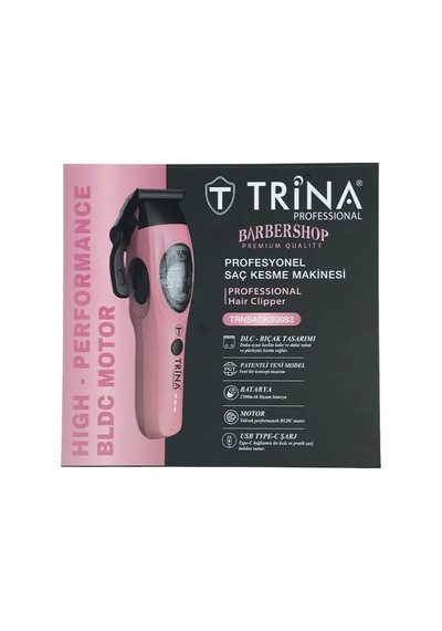 Trina Profesyonel Saç Kesme Makinesi Kırmızı Trnsacks0083