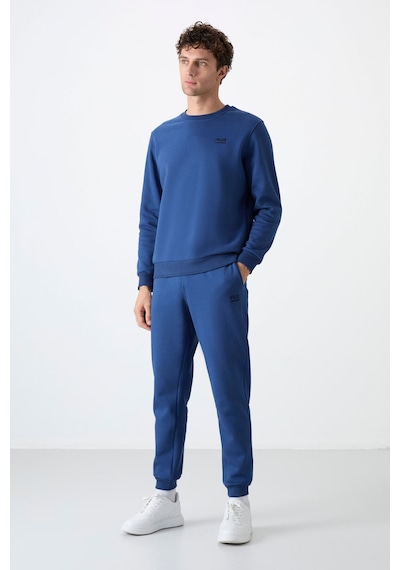 Tommy Life Andy İndigo Şardonlu Erkek Eşofman Takım - 85190 İndigo