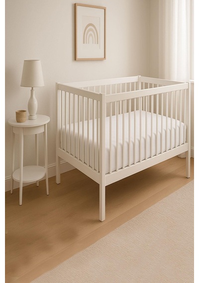 3 Adet 50 X 90 X 10 Cm Anne Yanı Lastikli Penye Kumaş Bebek Çarşafı