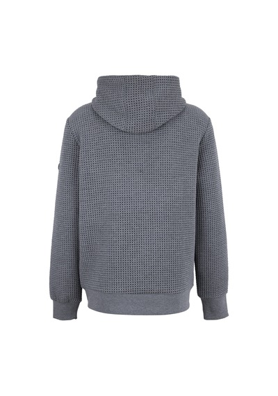 Discovery Expedition D6wm-swt3772 Gri Kapüşonlu Rahat Jakarlı Erkek Sweatshirt Gri Melanj