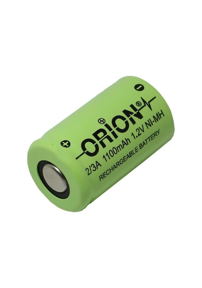 Orion 1100 mAh 1.2 V 2/3A Ni-MH Industrial Şarj Edilebilir Pil