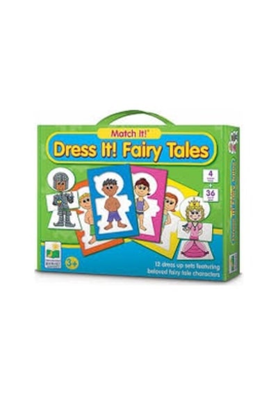 Pal Eşleştir Dress it Fairy Tales Masal Kahramanları 3 Yaş Puzzle
