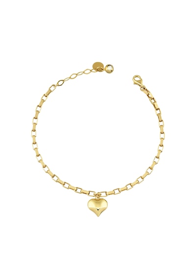 Debora Jewelry 14 Ayar Altın Kalpli Bileklik