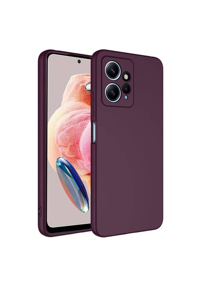 Nihcase Xiaomi Redmi Note 12 4g Kılıf Mara İçi Kadife Süet Lansman