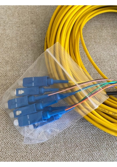 Mpo/Apc - Sc/Upc Sm G657.A1 Fiber Optik Kablo 30Metre A2