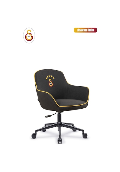 Fanchair X Galatasaray Icon Siyah Kumaş Çalışma Koltuğu-81