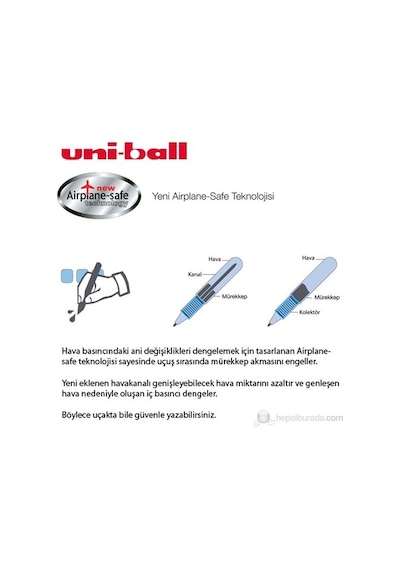 Uni Ub-200 08 Vision Kalem Mor Çok Renkli