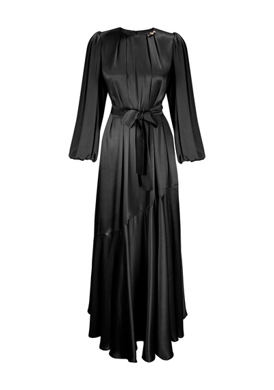 Senna Zoe Dress Siyah Siyah