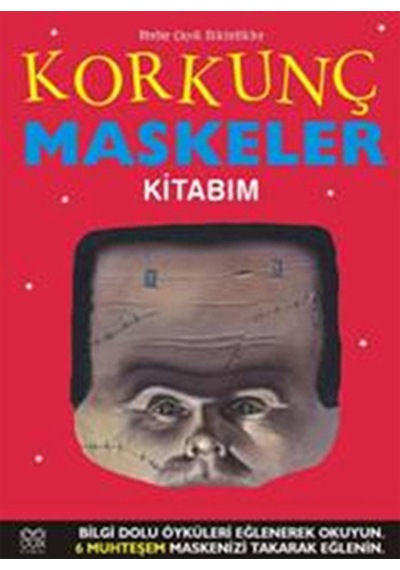 Korkunç Maskeler Kitabım - Elizabeth Miles - 1001 Çiçek