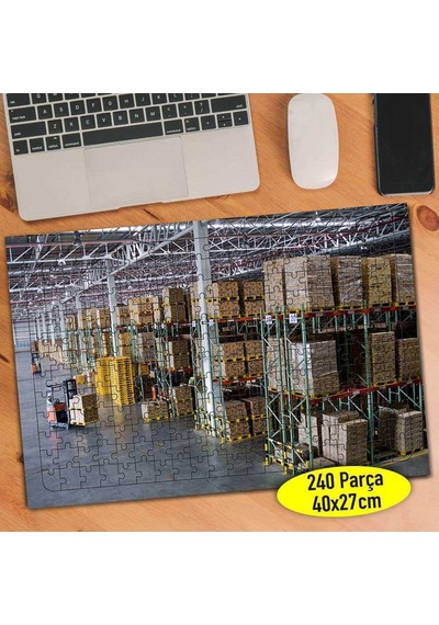 Üretici Fabrikanın Depo Alanı 240 Parça Puzzle Yapboz-89041162