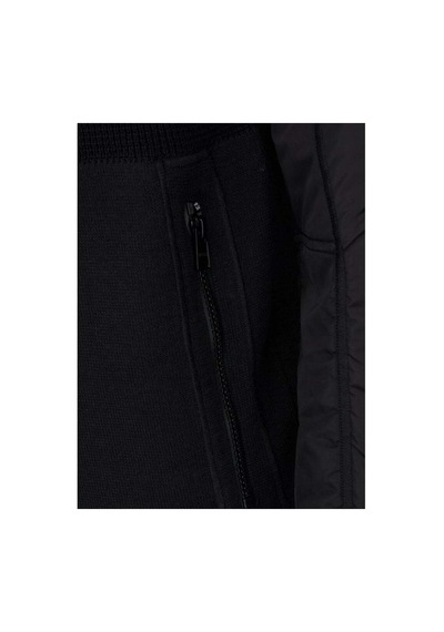 Boss Panoramica Hybrid Knit Jacket Erkek Ceket Siyah Siyah