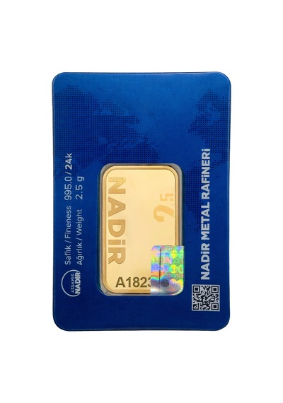 2.5 Gr 24 Ayar Nadir Gram Altın