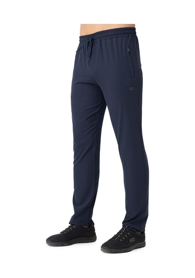 Crozwise Erkek Eşofman Altı Kalın Spor Lycra Pant 2250 Lacivert