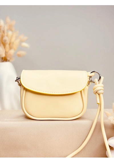 Elora Atelier Mini Flap Çapraz Askılı Bebek Sarısı Çanta Çok Renkli