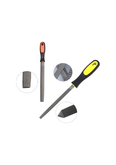 Metal Eğe Ahşap Törpü Seti 3Gen Ege Balık Sırtı Törpü Takımı Sapl