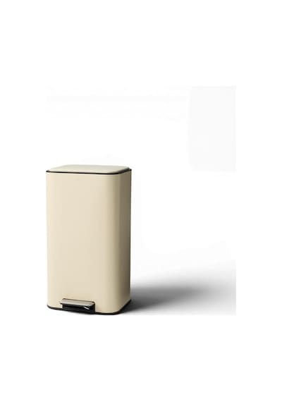 Square Krem Pedallı Çöp Kovası 30 L Diğer