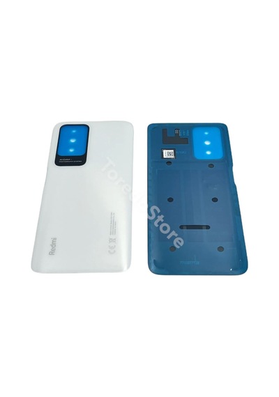 Redmi 10 Arka Pil Kapağı Beyaz Diğer