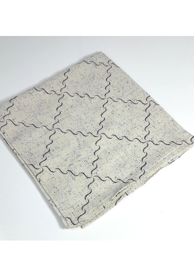İpekal Polyester Eşarp - 6280 Krem