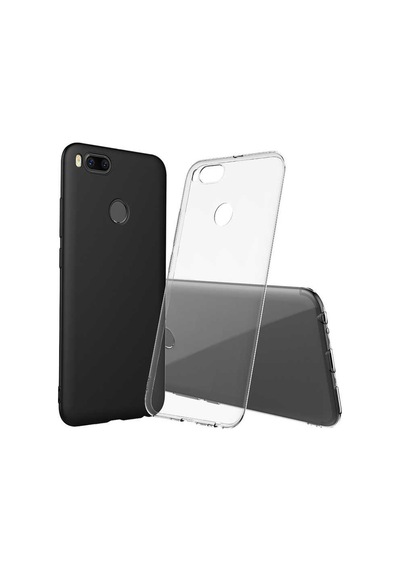 Xiaomi Mi 5x Kılıf Kamera Korumalı Şeffaf Kalın Üstün Koruma Silikon Pazarplus