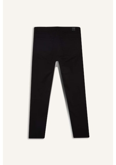 Defacto Slim Fit Dar Kesim Dar Paça Pantolon B2089ax25aubk81 Siyah