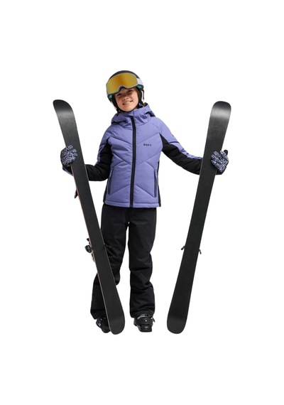 Roxy Roxy Snowdrift Girl Çocuk Snowboard Ceketi Pnb0 Mor