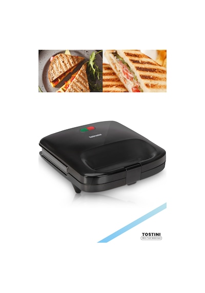 Goldmaster Tostini 750 W Isınmaya Dayanıklı Mini Tost Makinesi