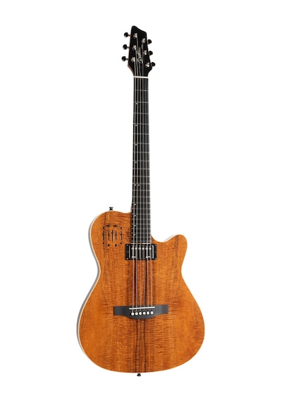Godin A6 Extreme Koa High Gloss Rh Elektro Akustik Gitar Natural