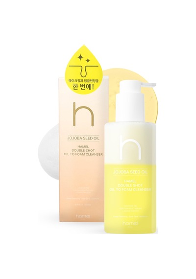 Hamel Jojoba Seed Oil Double Shot Foam Cleanser Yüz Temizleyici 200 ML