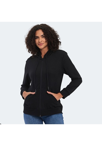 Slazenger KOLLEEN I Kadın Sweatshirt Siyah