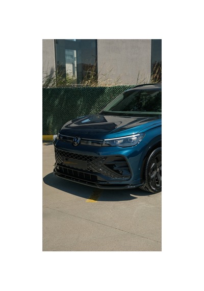 Volkswagen Tiguan R-line 2024+ Body Kit Seti Ön Lip + Difüzör + Marşpiyel + Flap + Tavan Spoileri