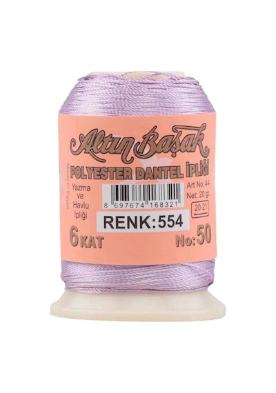 Hubrendy Tedarik 3 Adet Altınbaşak Oya Ve Dantel İpi 20 Gr - Royaleks - No: 822 - 554 - 137
