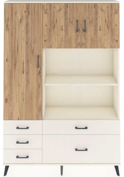 Arges Dolap 7 Raflı 5 Çekmeceli 3 Kapaklı 132x30x195 Aytaşı-çam/aytaşı Atlas Çam/aytası Arges Dolap 7 Raflı 5 Çekmeceli 3 Kapaklı 132x30x195 Aytaşı-çam/aytaşı Atlas Çam/aytası