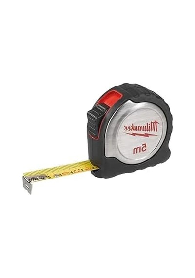 Compact 5 M Mezura, 19 Mm Genişlikte, Siyah-kırmızı 0.004 M - 0.012 M