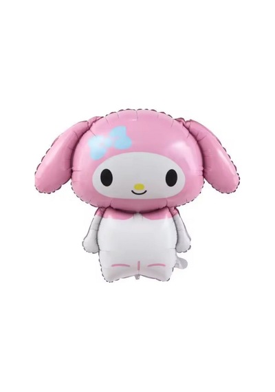 Vıp Yüksek Kalite 5 Adet Dev My Melody Folyo Balon 65 Cm My Melody Balon My Melody Konsept Balon Pembe