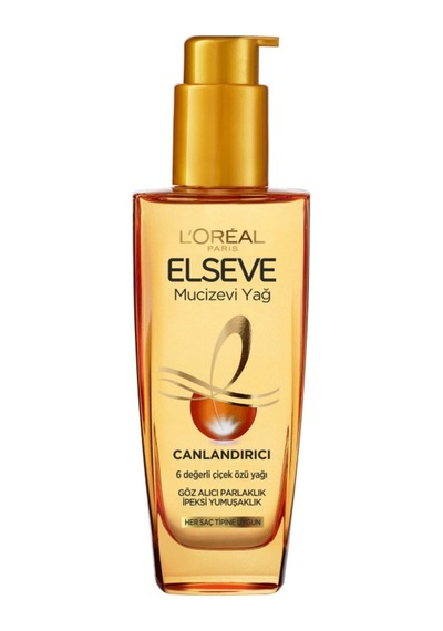5 Adet L'oréal Paris Elseve Mucizevi Canlandırıcı Bakım Yağı 100 Ml