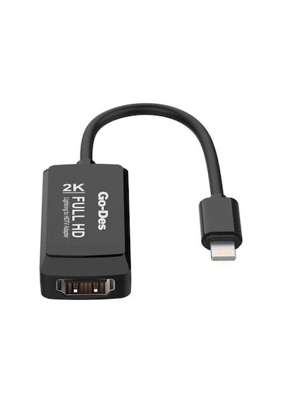 Go Des Gd-8275 Lightning Hdmı 2k Dönüştürücü Adaptör Lightning Av Kablo
