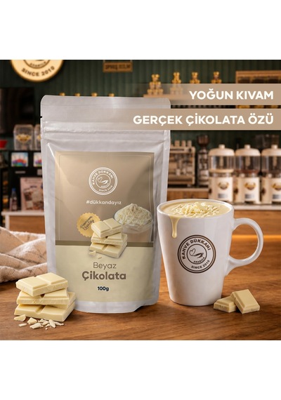Beyaz Çikolata Tozu 100gr Hazır