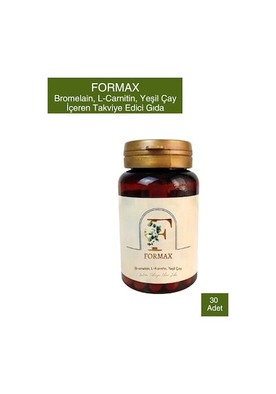 Formax Bromelain L-Carnitin Yeşil Çay İçeren Takviye Edici Gıda