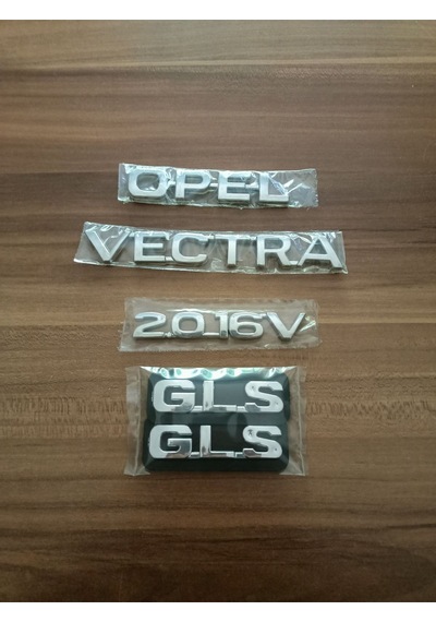 Opel Vectra 2.0 16v Bagaj Yazısı Gls Kapı Çıtası Yazısı Opel Vectra 2.0 16v Gls Yazı Seti Vectra B